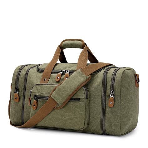 gonex canvas duffle bag.